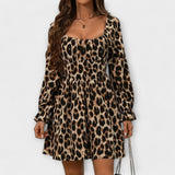 Catarina | Kratka haljina s leopard uzorkom