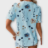 Emily - Modna bluza s izrezom u V
