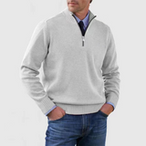 Tomáš – Muški Pulover s Polo Zipom