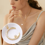 Vera | Elegantna ogrlica s motivom mjeseca