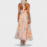 Karla | Akvarel Maxi haljina