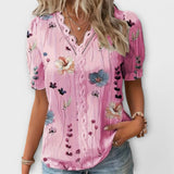 Emily - Modna bluza s izrezom u V