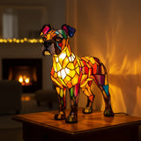 Rocky - Vitražna lampa