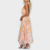 Karla | Akvarel Maxi haljina