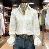 Bluza s cvjetnim uzorkom