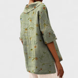 Lenka - Elegantni top s izrezom u V