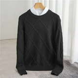 Norvald | Kašmir Argyle Pulover