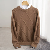 Norvald | Kašmir Argyle Pulover