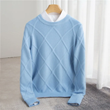 Norvald | Kašmir Argyle Pulover