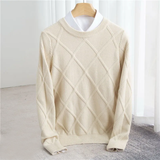 Norvald | Kašmir Argyle Pulover