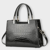 Sunniva | Sjajni Croco torba
