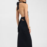 Lerata | elegantna maxi haljina s ovratnikom