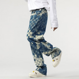 Edvard | Muški Pixel Efekt Denim Traperice