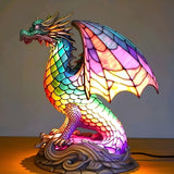 Draki - Vitražna lampa