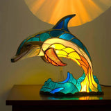 Delfin - Vitralne lampe