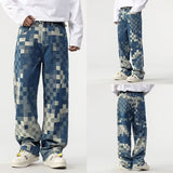 Edvard | Muški Pixel Efekt Denim Traperice