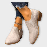 Veronika – Elegantne Slip-On Cipele s Niskom Petom