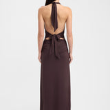 Lerata | elegantna maxi haljina s ovratnikom