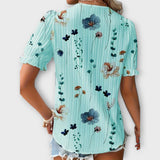 Emily - Modna bluza s izrezom u V