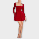 Wren - Sametove mini haljine s ukrasima