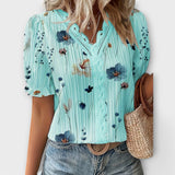 Emily - Modna bluza s izrezom u V