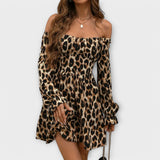 Catarina | Kratka haljina s leopard uzorkom