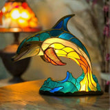 Delfin - Vitralne lampe