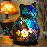 Luna - Vitražna lampa