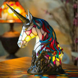 Ükssarvik – Vitražna lampa (ükssarvik)