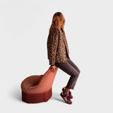 Roza | Moderni sako s leopard uzorkom